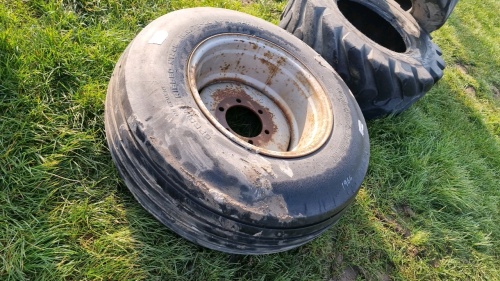 16.9/70/20 wheel and tyre