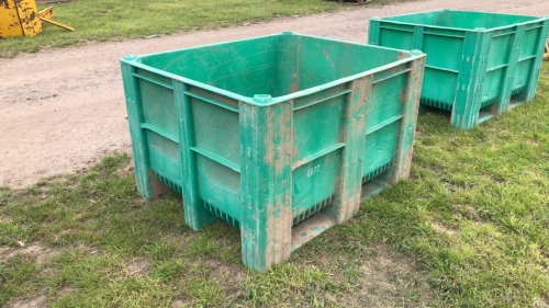 Large plastic water trough