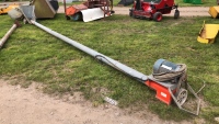 Brice Baker 6.5m grain auger c/w 3ph motor, gwo