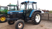 Ford New Holland 6640 SLDP 2wd tractor, 7700 genuine hours, V5, R58 MNU