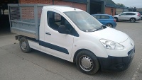 2012 Peugeot Partner 1.6 HDi Pickup WX12EDL with FGS Tippa electric tipping body, MOT Expired - No V5 - 1 former keepers - HPi report describes vehicles as a Luton Van - Plus VAT