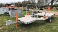 Ritchie Combi Clamp sheep handler trailer c/w hydraulic lift and road kit