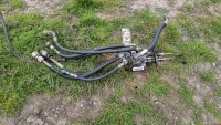 Massey Ferguson 690 spool valves with hoses and couplings