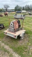 Lombardini diesel engine driven welder with trailer, MPM 7-250 CX