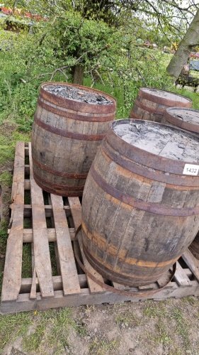 2 x oak stubby barrels