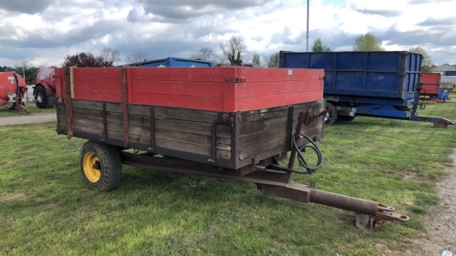 Tye 3T trailer with grain sides