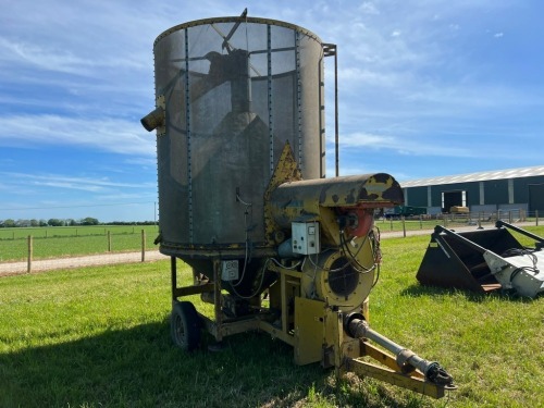 6T Mecmar grain drier kindly included by R & L Jackson and J C Mudd