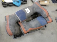 6 x pairs of safety wellingtons