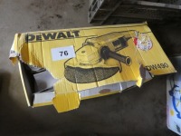 New industrial Dewalt DW490 angle grinder