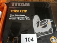 New Titan nailer/stapler