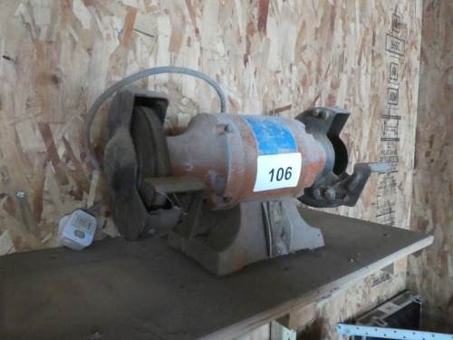 Draper twin bench grinder