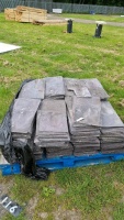 Pallet of roofing slate