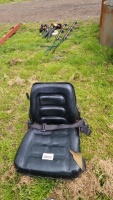 Forklift/tractor seat