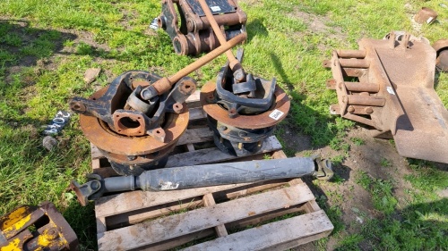 JCB Fastrac hubs and propshaft