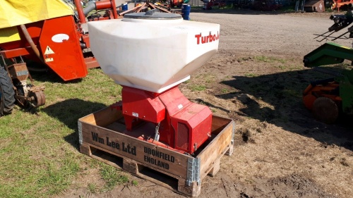 Stock Wizard seeder Turbo Jet 8 outlets with electric control panel