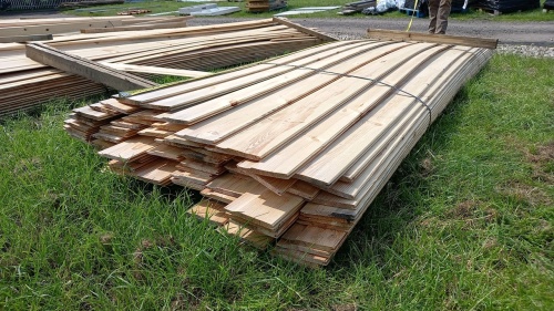 Timber 147"x5" featheredge