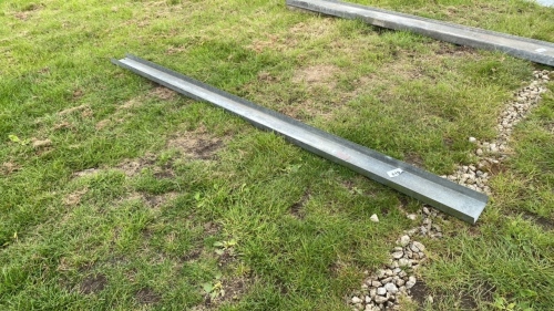 1 x 10ftx150mmx6cm galvanised valley gutter