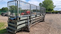 Collapsible grandstand gallery, seats 42, 20ft long, 16ft deep