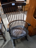 Oak rocking chair