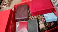 2 Boxes of jewellery