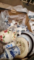 Quantity of ornaments including Toby jugs and bells