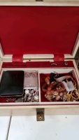 Jewellery box with costume jewellery