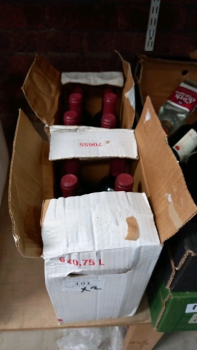 2 x boxes of 6 mixed wines