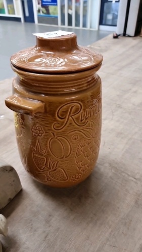 Rumptopf jar with lid