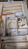 Tray of boxed quality costume jewellery