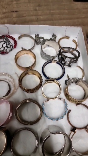 2 trays of bangles