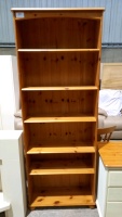 Pine bookcase