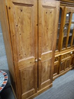 Pine wardrobe