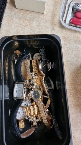 14 Watches , Lorus, Skonda, gold plated Rotary