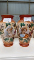 Pair of Victorian decorative vases
