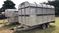 Bateson 12ft cattle trailer with sheep decks