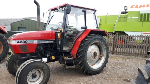 Case 4230 LP 2wd tractor, owned from new, genuine 3700 hours, very good condition, M91 JRH