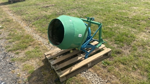 PTO cement mixer