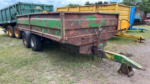 Fraser 10T drop side tipper trailer 2004