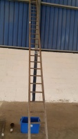 Wooden 17ft ladder