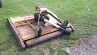 Attack Engineering rotary topper with front and rear roller, grass chute and PTO shaft