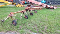 Fahr 4 rotor tedder, working order