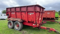 Redrock 14T dump trailer, 2003