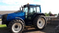 Valtra 8150 Hitech 4wd tractor, 11600 hours, new hydraulic pump, good tyres, PY02 HDH