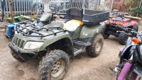 Arctic Cat 700 Diesel 4x4 quad bike, agri registered, starts and drives, brakes need looking at
