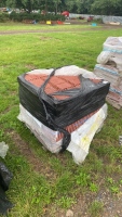 Pallet of roof tiles