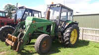 John Deere 3130 tractor with 148 power loader, with V5, HWW 141T