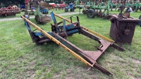 Mill Marquis front loader with brackets to fit Ford tractor