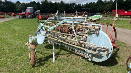 Vintage farm machinery