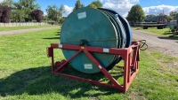 Slurrykat reeler, 1000m with 850m pipe, some pipes nearly new, 4", 5" & 6" pipes, 2011