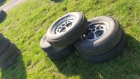 5 x Rover P5 Rostyle wheels